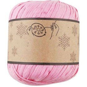 Resim Rafya İp 50 gr Pembe 