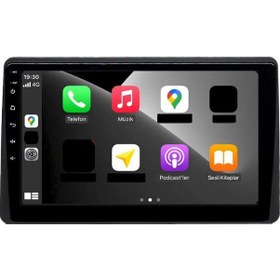 Resim Renault Express Android Multimedya Sistemi 4-64 Cadence 2021-2023 9" 