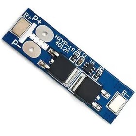 Resim 1S 12A 3.7V BMS Koruma Kartı Lityum Batarya 18650 Lifepo4 