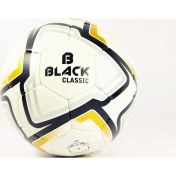 Resim BLACK Classic El Dikişli Futbol Topu 4 Numara 