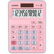 Resim Casio MX-12B-PKLB 12 Haneli Masaüstü Hesap Makinesi Pembe-Mavi 