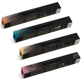 Resim Nespresso Master Origins İndonesia + Nicaragua + Ethiopia + Colombia Kapsül Kahve 4 x 10'lu 