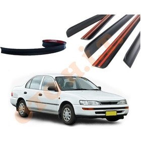 Resim Toyota Corolla Uyumlu 92-98 Uyumlu Bagaj Üstü Spoiler Mat Siyah 