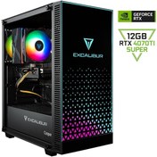 Resim CASPER Excalibur E65H.134F-EXP0X-0HE i5-13400F 64GB RAM 2TB NVMe SSD 16GB RTX4070TI SUPER DOS GAMING 