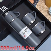 Resim 500Ml/16.9Oz Paslanmaz Çelik Termal Kupalar Seti - Vakumlu İzoleli Termoslar, İzoleli Spor Şişeleri ve Hem Sıcak Hem de Soğuk İçecekler İçin Uygun Vakumlu Bardak Şişeleri, Karavan Yaşamı, Kompakt Karavan Mobilyaları, Açık Hava Etkinlikleri ve Ofis Kullanımı İçin Mükemmel, Yapım 