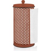 Resim The Mia Metal Dik Havluluk - Kağıt Havluluk Peçetelik 30CM.KIREMIT Renk 