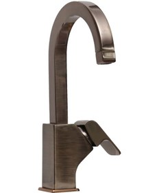 Resim Antik Kuğu Eviye Lavabo Bataryası Lüx Pirinç 