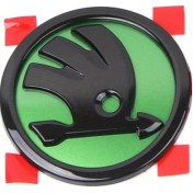 Resim Hightower Skoda Fabia 3.15 Inch Yeşil Bagaj Çıkartması Kaliteli Yapışkanlı Ön Arka Kapak Sticker 