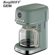 Resim Gem Retro 15 Bardak Vanilya Mint Yeşil Filtre Kahve Makinesi Berghoff
