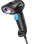 Resim Yesido EC21 Hızlı Çözümleme Özellikli Kablolu 2D Lazer Barkod Okuyucu - Siyah 