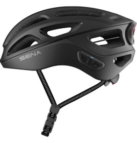 Resim Sena Akıllı Bisiklet Kaskı, R1 Evo, Mat Siyah, M Beden 