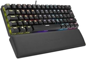 Resim Rampage ALLY K11 Siyah Rainbow Q Bilek Destekli Blue Switch Mekanik Gaming (Oyuncu) Klavye 