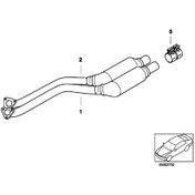 Resim Bmw Katalizör E38 728i 728il 18301745416 