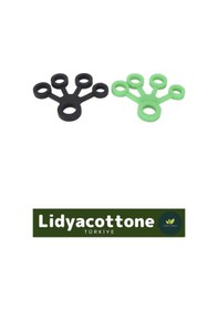 Resim Parmak Bilek Güçlendirici Dayanıklı Esnek Egzersiz Kas Gevşetme Silikon Örümcek Lastik 