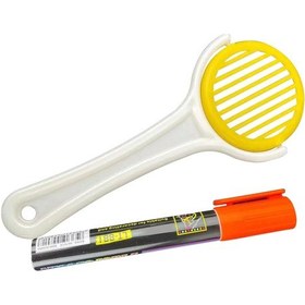 Resim Hombey Arı Kraliçe Tutucu Ve İşaret Kalemi Seti - El Tutan, Hafif, Dayanıklı Plastiği İle Arıcılık Araçları Tutucu + Rastgele Renkli Kalem 