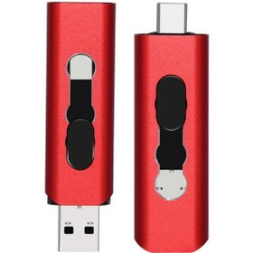 Resim Usb 2.0 Flash Sürücüler 128gb Tip C Usb Sopa Bellek Sürücü Fotoğraf Sopa Red 64gb Diğer 