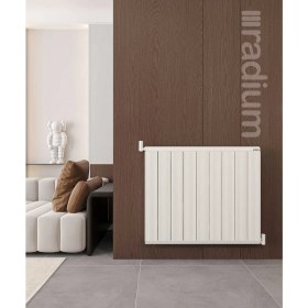 Resim Radium Alüminyum Radyatör 600X2000 mm Nilüfer Beyaz 