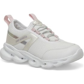 Resim Kinetix Sırıus Lıght 4fx Beyaz Kız Çocuk Slip On 000000000101513482 Beyaz - Pembe 