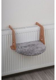 Resim Kediler İçin Kalorifer Petek Radyatör Yatağı 