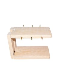 Resim Doğal Ahşap Tabak Standlı Türk Kahvesi Fincan Askısı Fincanlık 