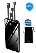 Resim İntouch 10.000 Mah Prime Dijital Göstergeli Dahili Çoklu Kablolu Powerbank, 