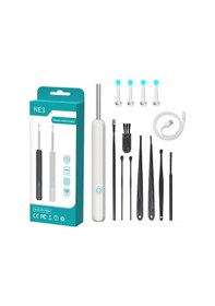 Resim Tenfowee Hd Kameralı Kablosuz Kulak Temizleme Cihazı - 6 Led Işık Ve Çift Renkli Kulak Uçları İle Güvenli Kullanım 