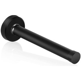 Resim Modern Kapı Stoperi 150 Mm Siyah Paslanmaz Çelik Kauçuk Uçlu Ses Geçirmez B 