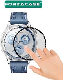 Resim Huawei Watch Ultimate 2 ile uyumlu Çerçeveli Tam Kaplayan 3D Pet Ekran Koruyucu Film - FC016 