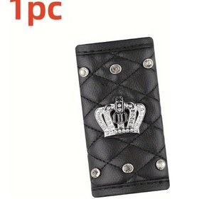 Resim Hightower Yaseenlın Evrensel Kral Kapı Kolu Siyah Dikişli 1 Adet Araç İç Aksesuar 