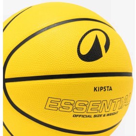 Resim Basketbol Topu - 5 Numara - Sarı - R100 