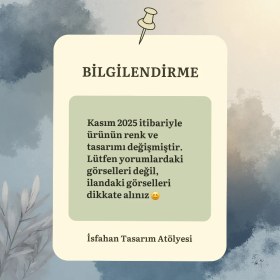 Resim İsfahanTA Kitap Okuma Standı Masaüstü Ahşap Rahle 