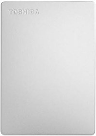 Resim Toshiba Canvio Slim 2.5" 2TB USB 3.2 Gen-1 Silver (HDTD320ES3EA) Taşınabilir Harici Sabit Disk 