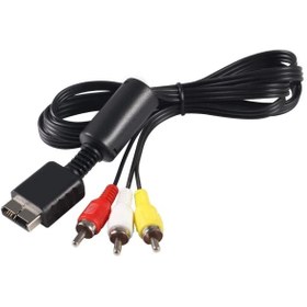 Resim Ps2 Ps3 Av Kablo Audio Video Av Rca Tv Kablosu Playstation 1, Playstation 2, Playstation 3 
