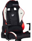 Resim Xmax / Rio Balerion Kırmızı Siyah Kumaş Oyuncu Koltuğu / 100 Kg S 