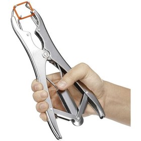 Resim Metal Elastratör Pensi + 50 Adet Lastik 