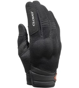 Resim Clover Storm Korumalı Motosiklet Eldiveni Siyah 