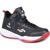 Resim Jump 27986 Siyah Renk Erkek Basketbol Ayakkabısı Siyah Beyaz Siyah Beyaz 