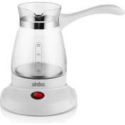 Resim SCM-2981 Elektrikli Cam Cezve, Sinbo Elektrikli Cam Cezve 