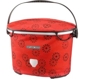 Resim Ortlieb F79802 Up-Town City Gidon Çantası 17.5l Kırmızı-Çiçek Desen 