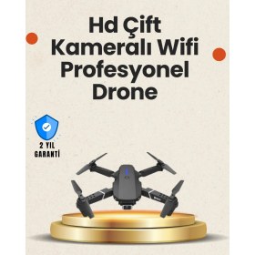 Resim Tp Bfs Yükseklik Sabitlemeli Katlanabilir Drone 1080P 4K Kamera Seçenekli 