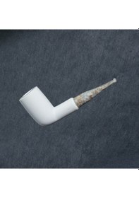 Resim Yunar Vetra 9mm. Filtreli Akrilik Saplı Lületaşı Pipo 10156m 