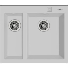 Resim Teka Forsquare 590 Beyaz Granit Eviye 