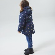 Resim Name İt Lacivert Kız Bebek Fermuarlı Uzun Kollu Baskılı Mont NMFMAXI JACKET FOIL UNICORN 