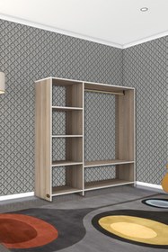 Resim Kenzlife Giysi Dolabı Mükremin 150*150*40 Crd Gardırop 