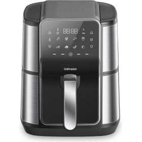 Resim Goldmaster Gloria 7 Litre Inox Geniş Hazneli Xxl Dokunmatik 8 Ön Ayarlı Airfryer Sıcak Hava Fritözü GM8405 