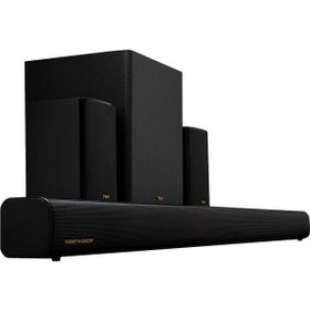 Resim Thonet & Vander Thonet&Vander Rein 200W RMS Bluetooth HDMI Soundbar + Subwoofer 5.1 Hoparlör HK096-03618 
