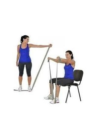 Resim Medikaltec Egzersiz Bandı 1 Metre Altın Renk 