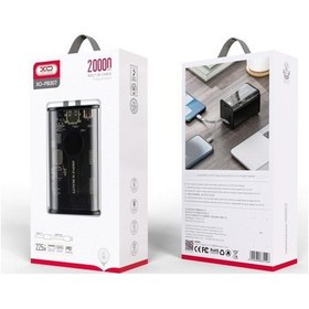 Resim 22.5w Hızlı Şarjlı Dahili Type-c Ve Lightning Kablolu 20000 Mah Yüksek Kapasiteli Powerbank Beyaz 