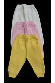 Resim özdemirli bebe Patiksiz Alt Pijama Ayaksız 3 Lü Paket 
