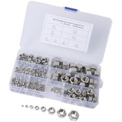 Resim Suntek 304 Paslanmaz Çelik Kilit Somunu Çeşit Kiti, 220 Adet 